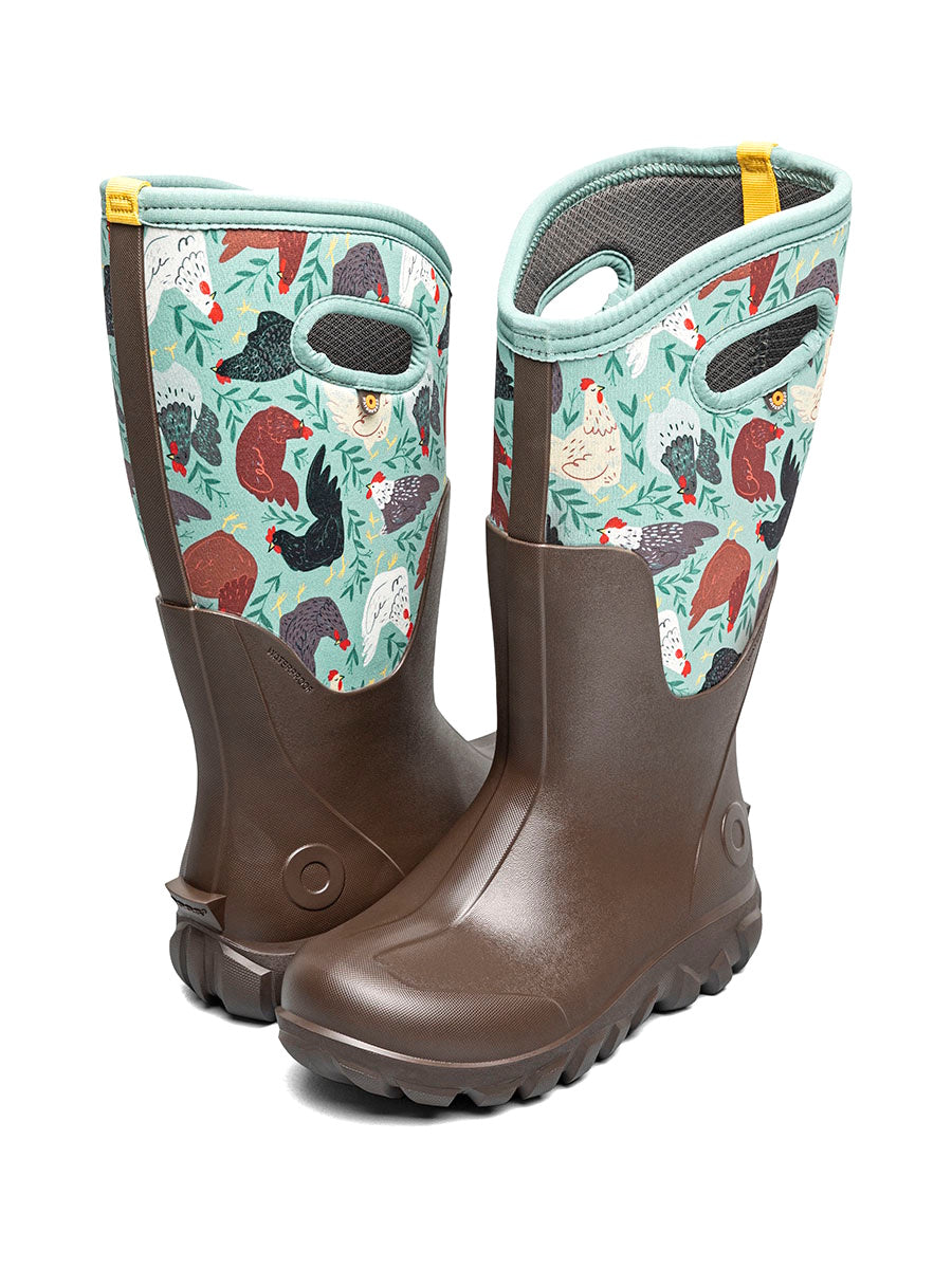 Women's Bogs Classic Seamless Tall Chicken Party