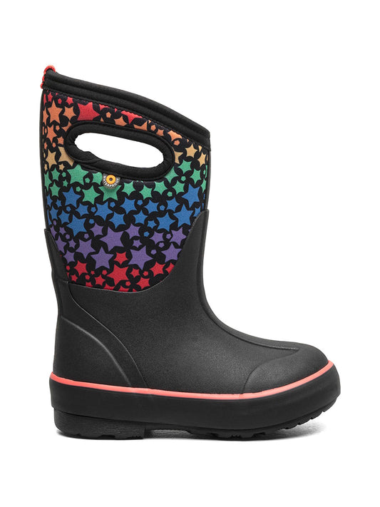 Kid's Bogs Classic II Rainbow Stars