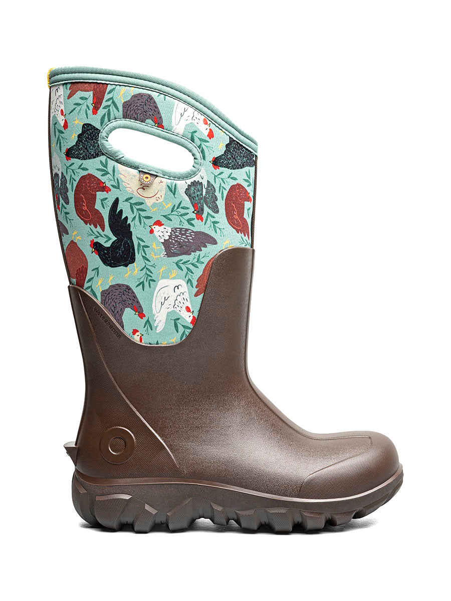 Women's Bogs Classic Seamless Tall Chicken Party